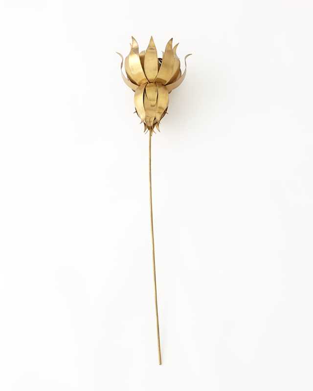 Brass Large Lotus Flower